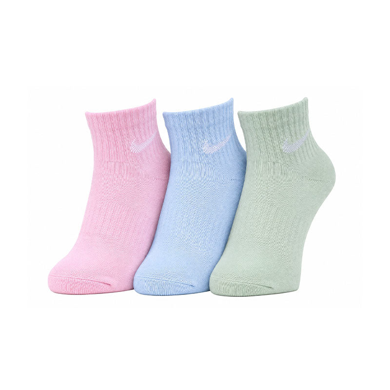 NIKE Everyday Cushioned 3-Pack Women's Socks (Multi Colour)