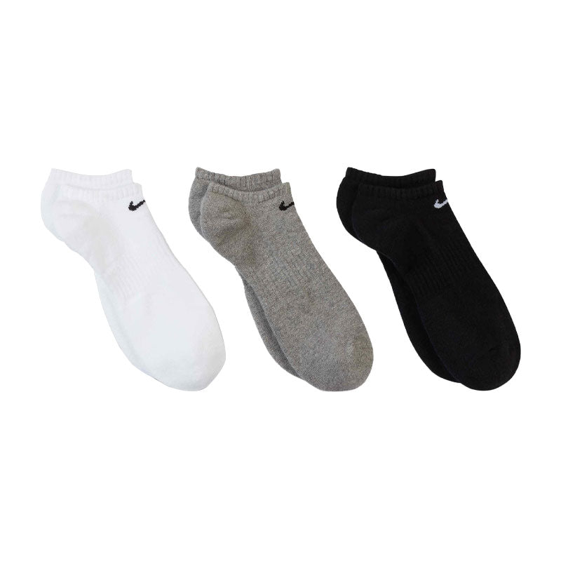 NIKE Everyday Cushioned Unisex No-Show Socks (Multi Colour)