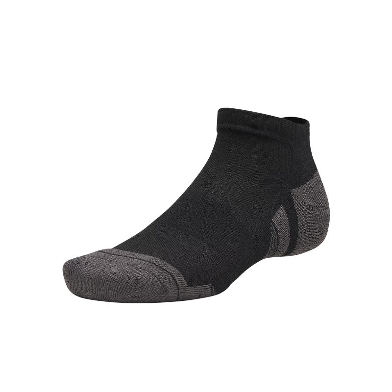UNDER ARMOUR Performance Tech 3-Pack Low Unisex Socks (Black)