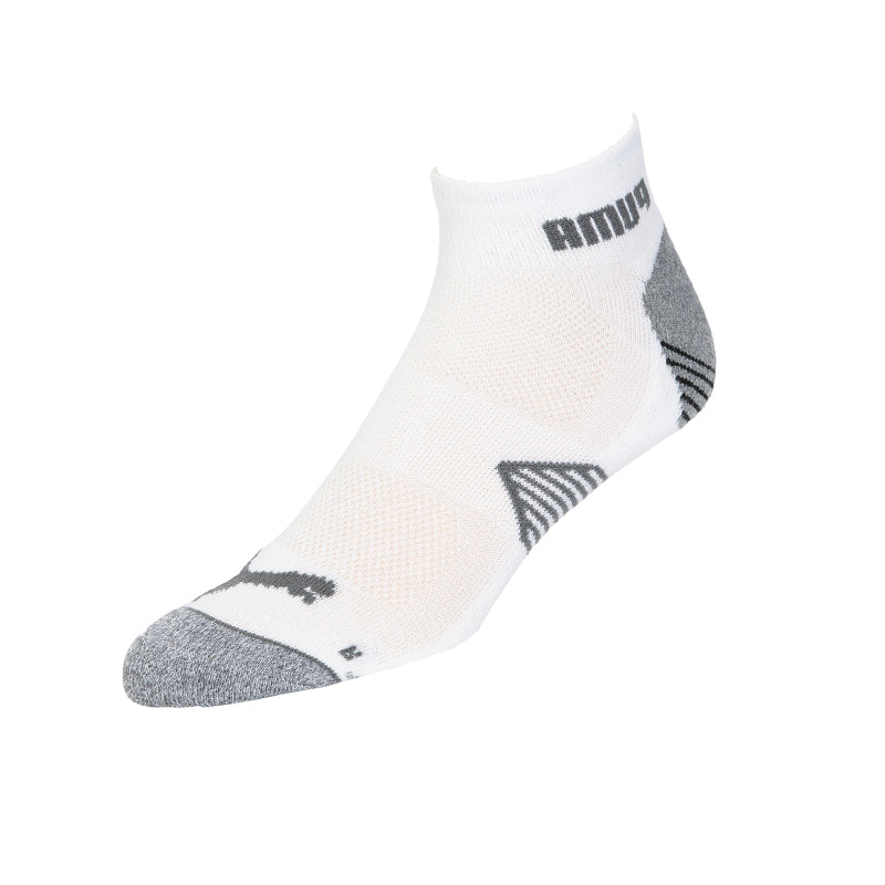 PUMA Essential Quarter 3-Pack Men's Socks (White)
