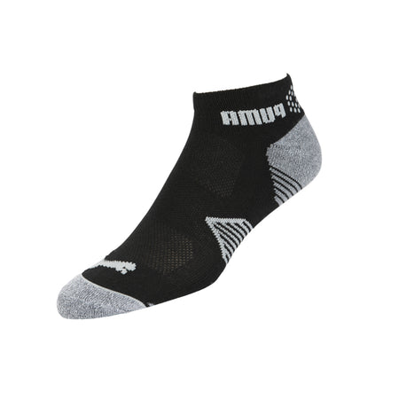 PUMA Essential 3-Pack Quarter Men's Socks (Black)