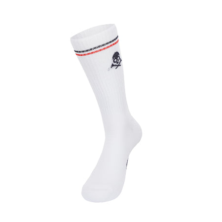 GFORE Skull & T's Women's Crew Socks (Snow)