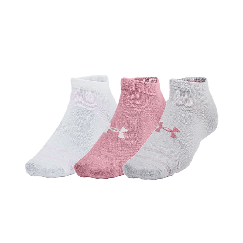 UNDER ARMOUR Essential 6-Pack Unisex Low Cut Socks (Pink)