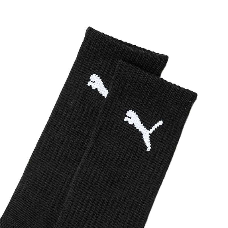 PUMA Essential Crew Cut 3-Pair Pack Socks (Black)