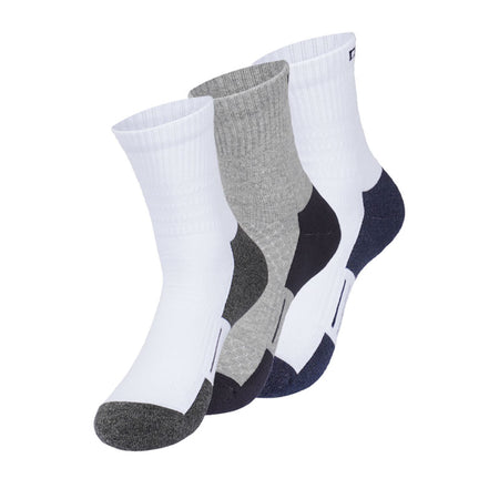CUTTER & BUCK 3-Pack Crew Socks (Multi)