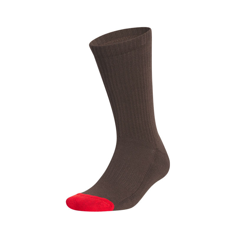 ADIDAS Originals Golf Trefoil Men's Crew Socks (Brown)