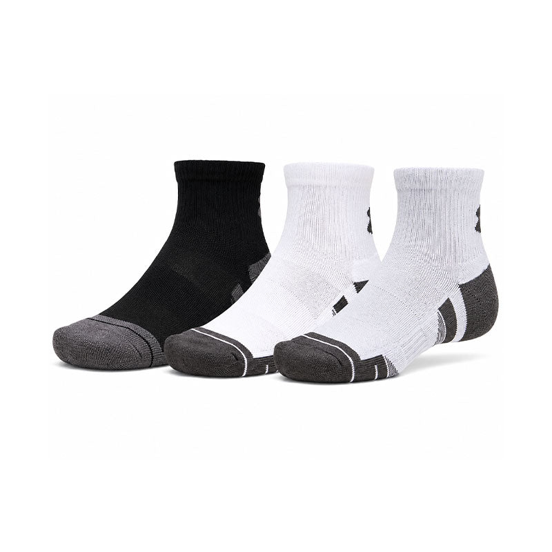 UNDER ARMOUR Performance Tech 3-Pack  Unisex Quarter Socks (Multi Colour)