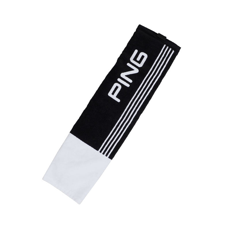 PING Tri-Fold Towel (Black)