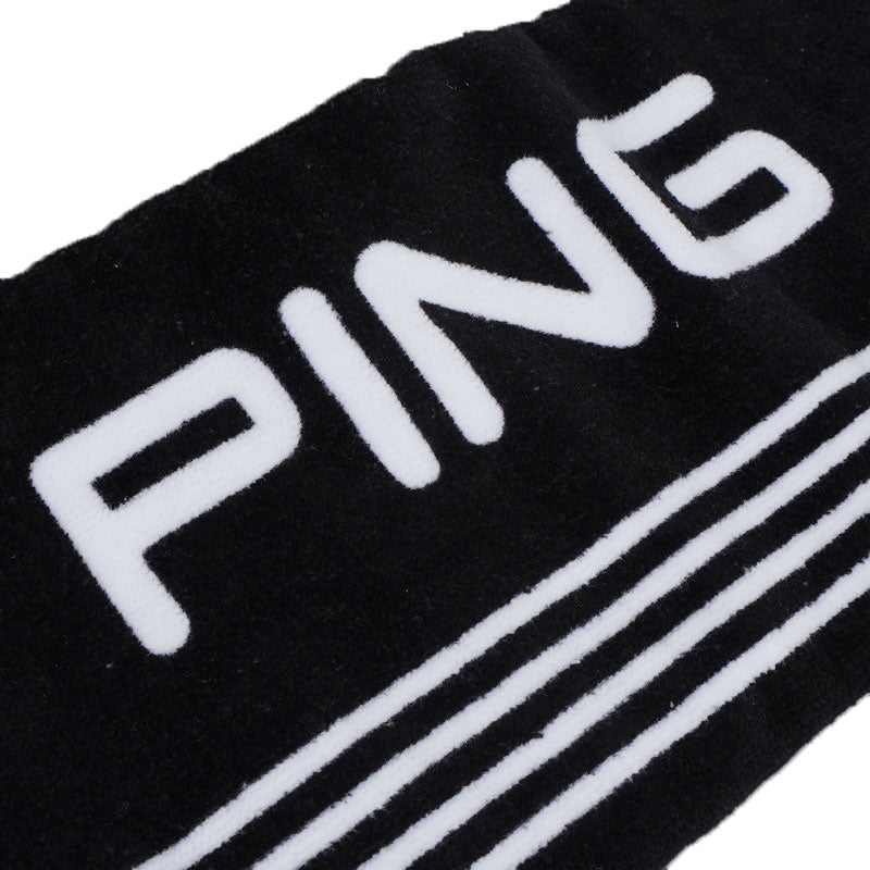 PING Tri-Fold Towel (Black)
