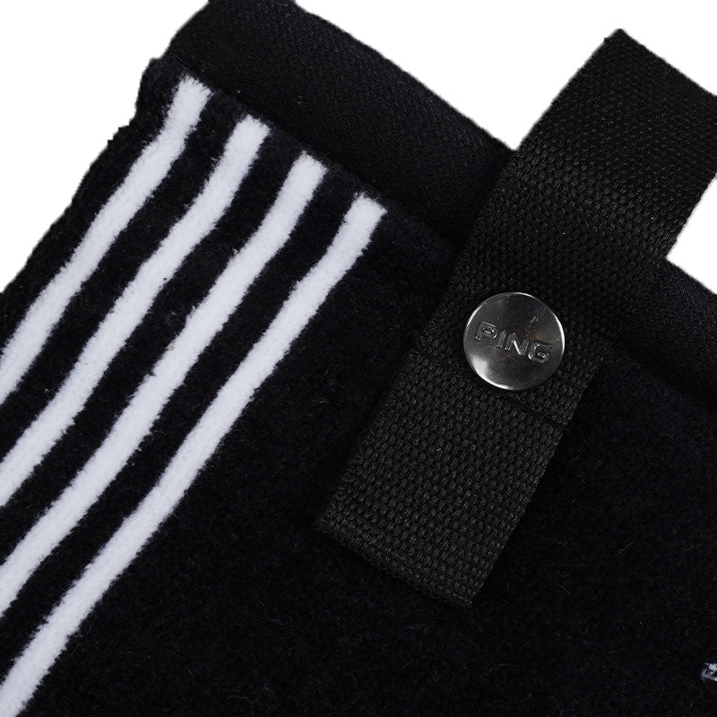 PING Tri-Fold Towel (Black)