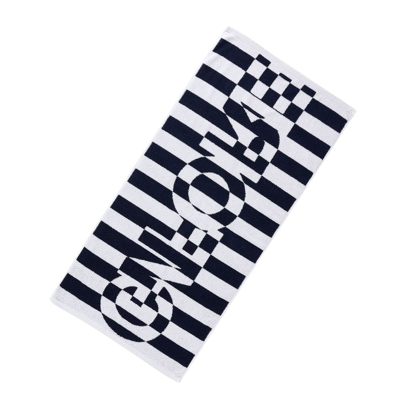 GFORE Trippy Stripe Golf Towel (Snow/Twilight)