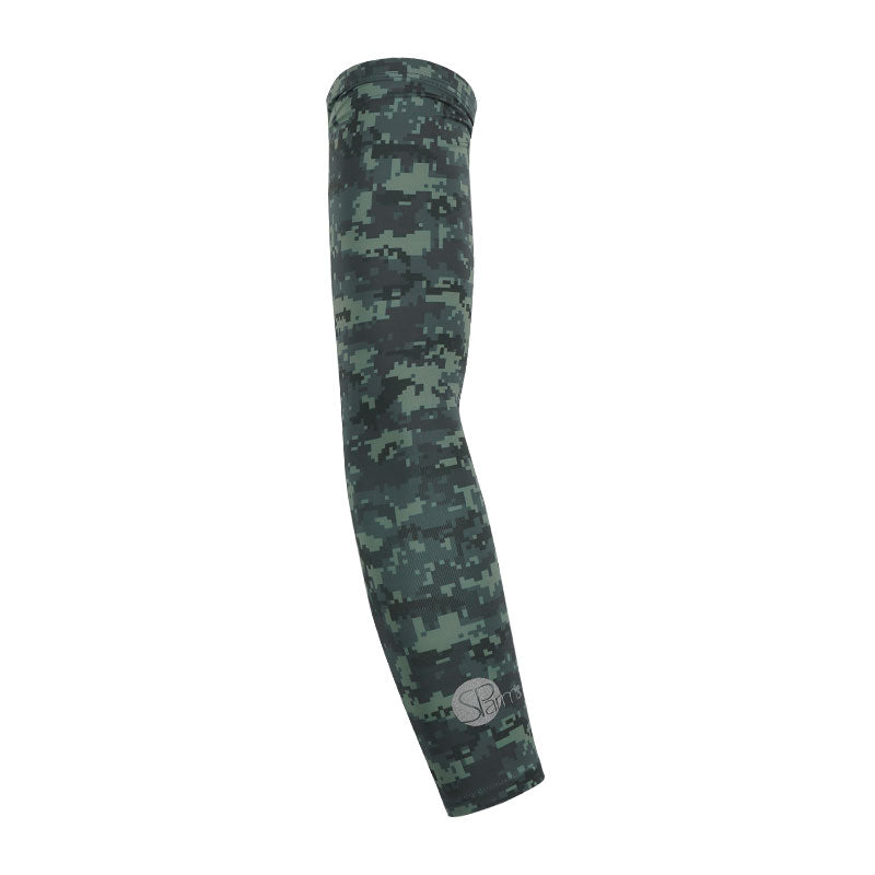 SPARMS Digital Camo Arm Sleeves (Green)