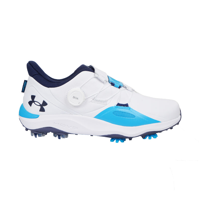 UNDER ARMOUR Drive Pro BOA Men's Spiked Shoes (White/Navy)