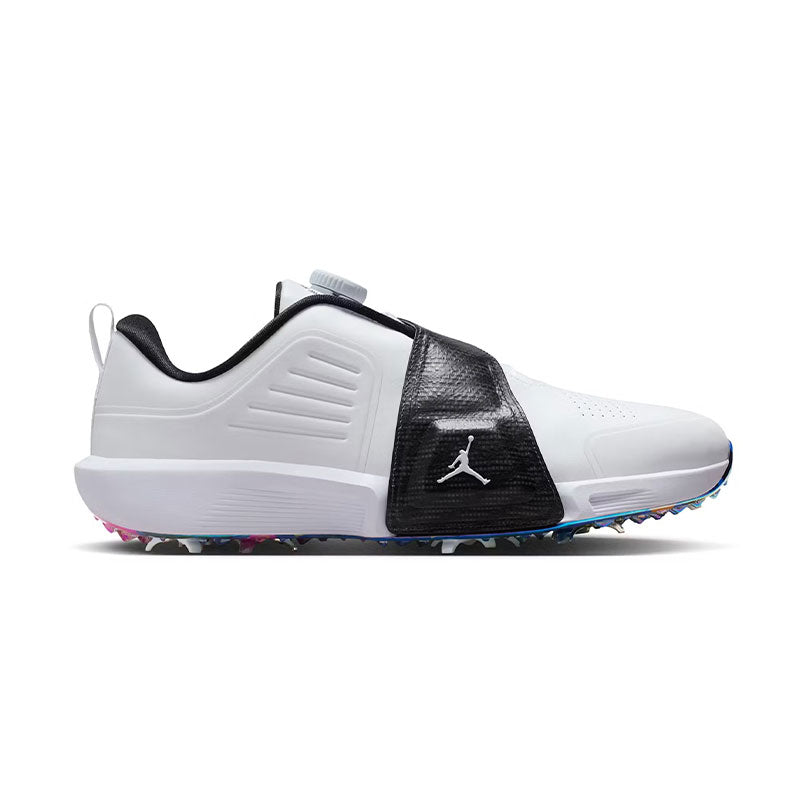 NIKE Jordan Air Rev Unisex Spikeless Shoes (Grey/Gold)