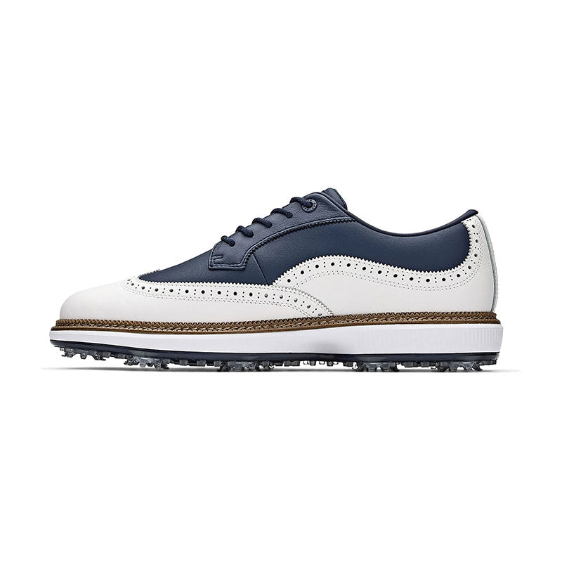 SUN DAY RED Pioneer Magnolia Men's Spiked Shoes (White)
