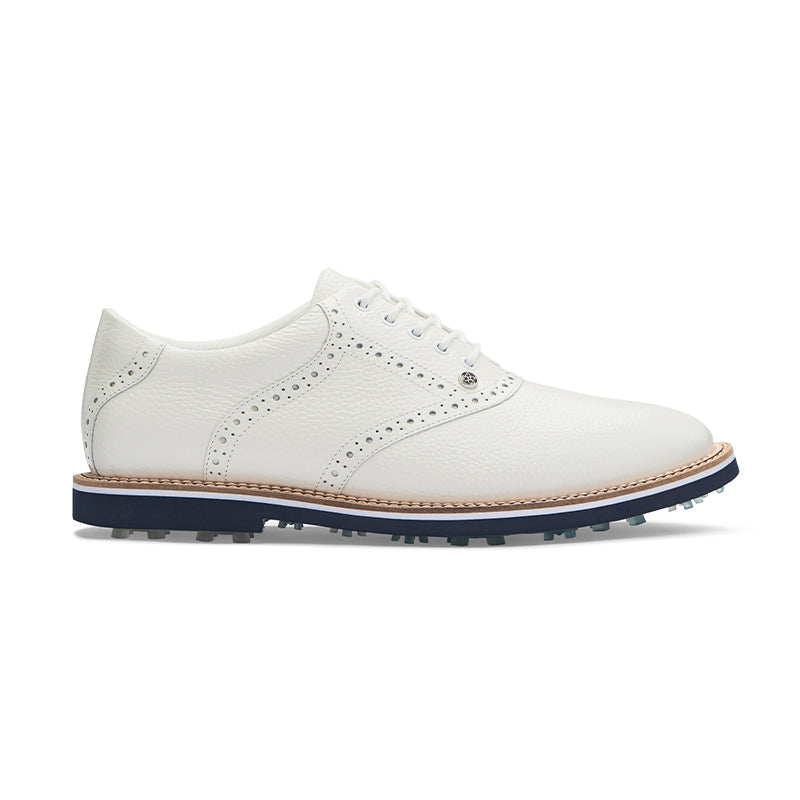 GFORE Saddle Gallivanter Women's Spikeless Shoes (White/Twilight)