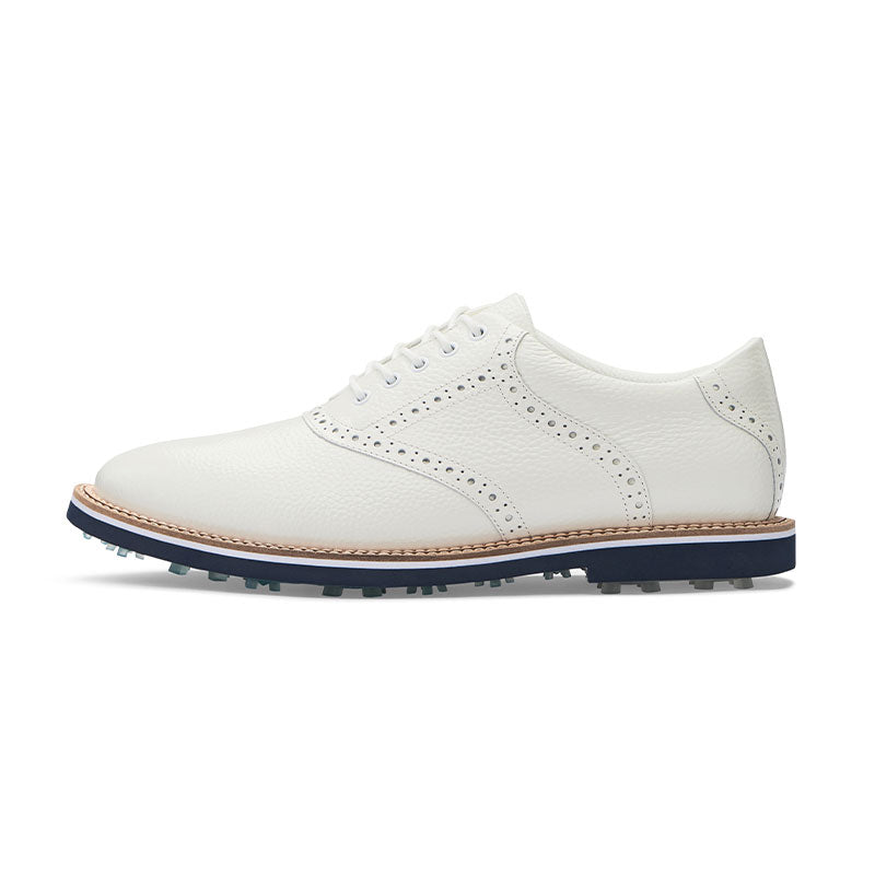 GFORE Gallivanter Pebble Men's Spikeless Shoes (White/Blue)