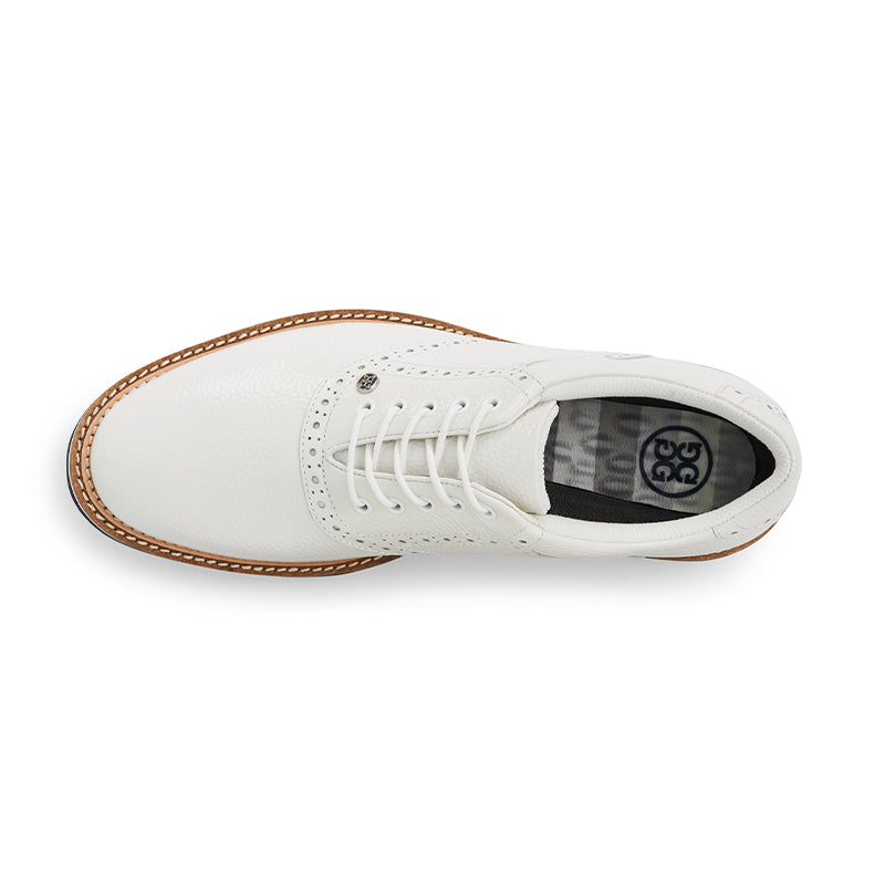 GFORE Gallivanter Pebble Men's Spikeless Shoes (White/Blue)
