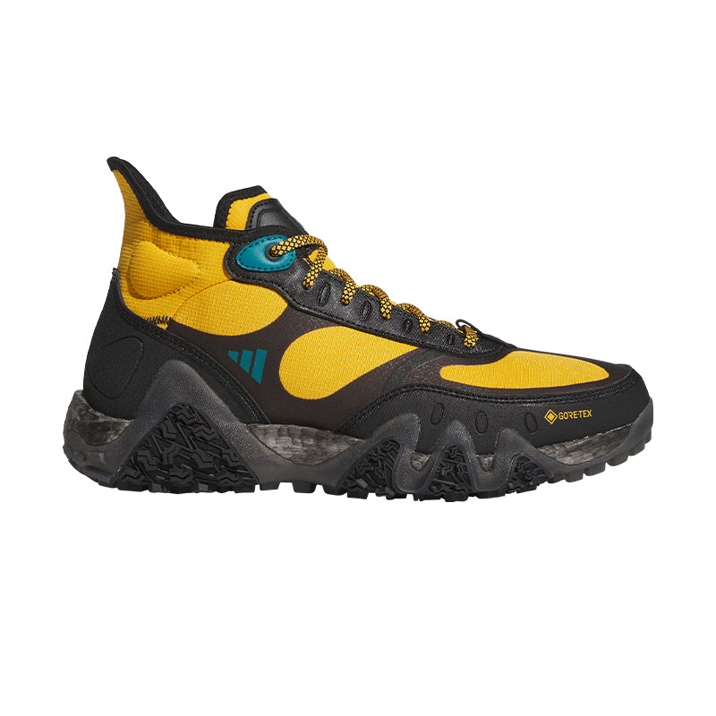 ADIDAS Adi Goretex Lace Men's Spikeless Shoes (Black/Black/Lemon)