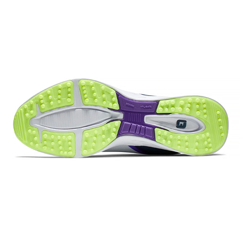 FOOTJOY Fuel Sport Women's Spikeless Shoes (Navy/White/Green)
