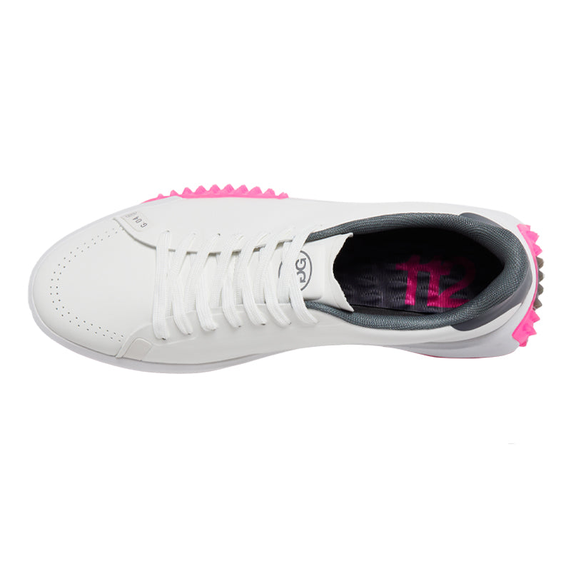 GFORE G.112 Men's Spikeless Shoes (Snow/Pink)