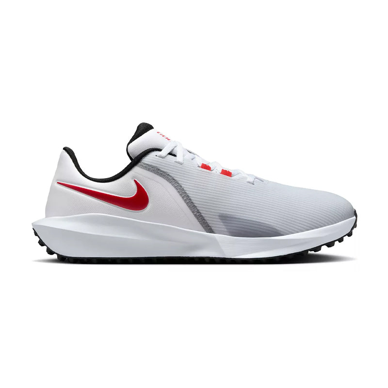 NIKE Infinity G Men's Spikeless Shoes (White/Red/Black)