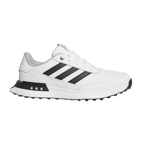 ADIDAS S2G 24 Leather Men's Spikeless Shoes (White/Black)