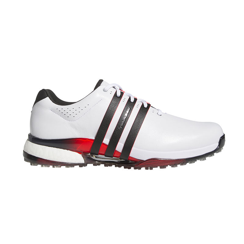 ADIDAS Tour360 25 Wide Men's Spikeless Shoes (White/Red/Navy)