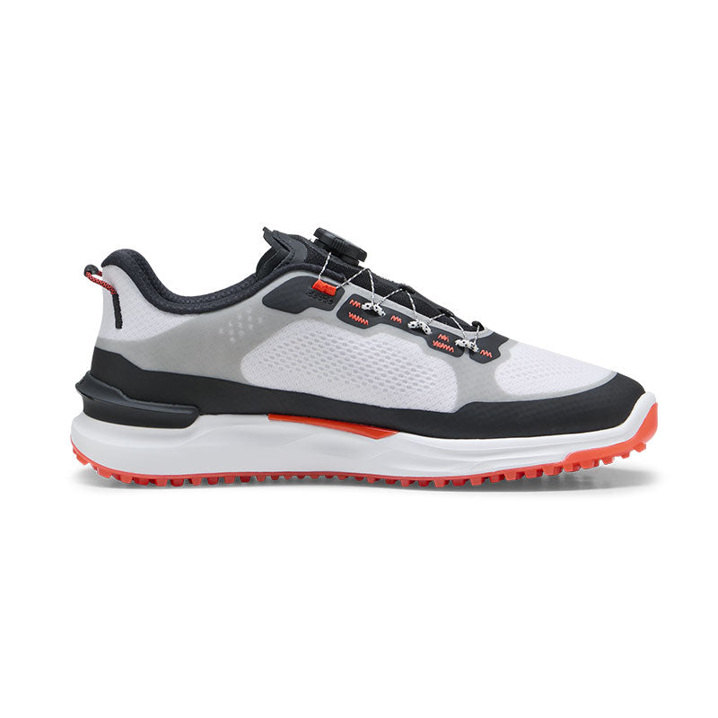 PUMA IGNITE ELEVATE 2 BOA Men's Spikeless Shoes (White/Black)