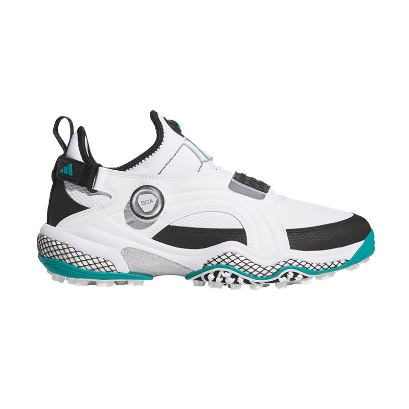 ADIDAS Codechaos 25 Midcut BOA Men's Spikeless Shoes (White/Black/Teal)