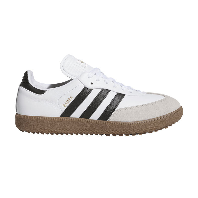 ADIDAS Originals Samba Unisex Spikeless Shoes (White/Black/Gum)