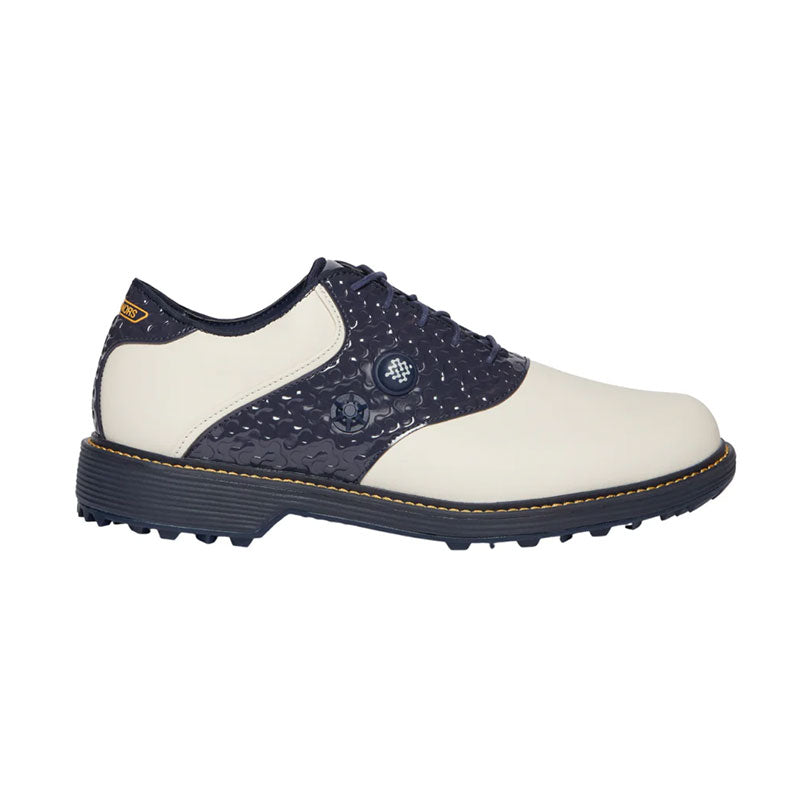 MANORS x Reebok OG Pump Golf Men's Spikeless Shoes (Beige/Navy)