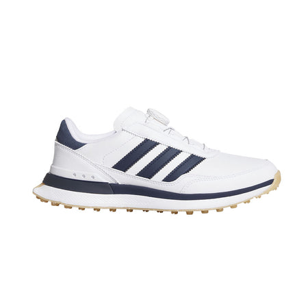 ADIDAS JR1892 S26 W S2G 26 BOA SPIKELESS GOLF S (WHT/NAV)
