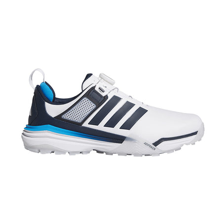 ADIDAS Adipower 26 BOA Men's Spikeless Shoes (White/Navy)