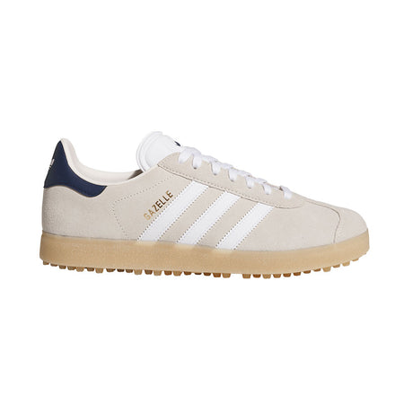 ADIDAS Gazelle Men's Spikeless Shoes (Beige/Blue)