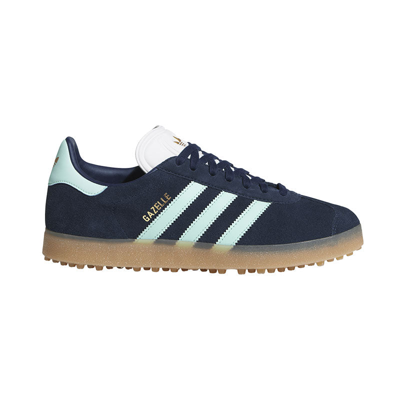 ADIDAS Gazelle Men's Spikeless Shoes (Indigo/Mint)