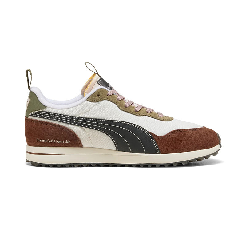 PUMA x Gumtree Golf & Nature Club Helsinki G Men's Spikeless Shoes (White/Brown/Blue)