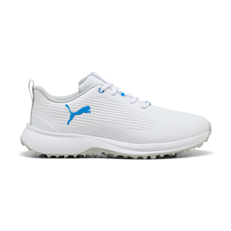 PUMA Fusion Grip SL Sport Men's Spikeless Shoes (White/Blue)
