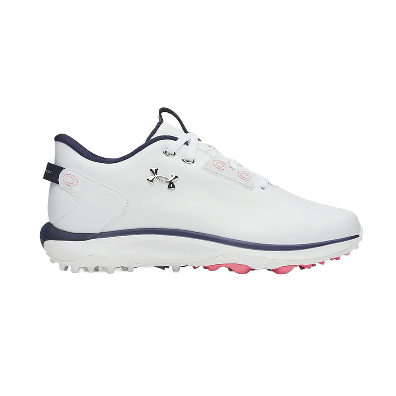 UNDER ARMOUR Drive Fade 2 Women's Spikeless Shoes (White/Silver)