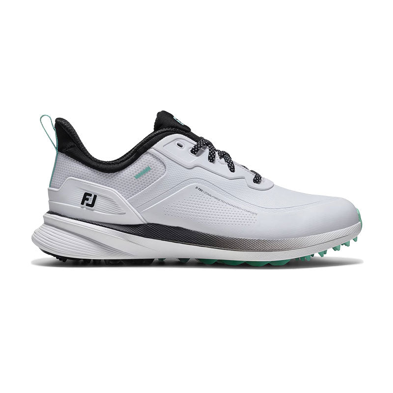 FOOTJOY Pro/SL Men's Spikeless Shoes (White/Black/Green)