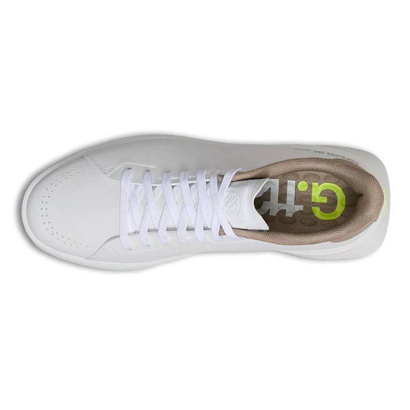 GFORE G.112 Men's Spikeless Shoes (White/Brown)