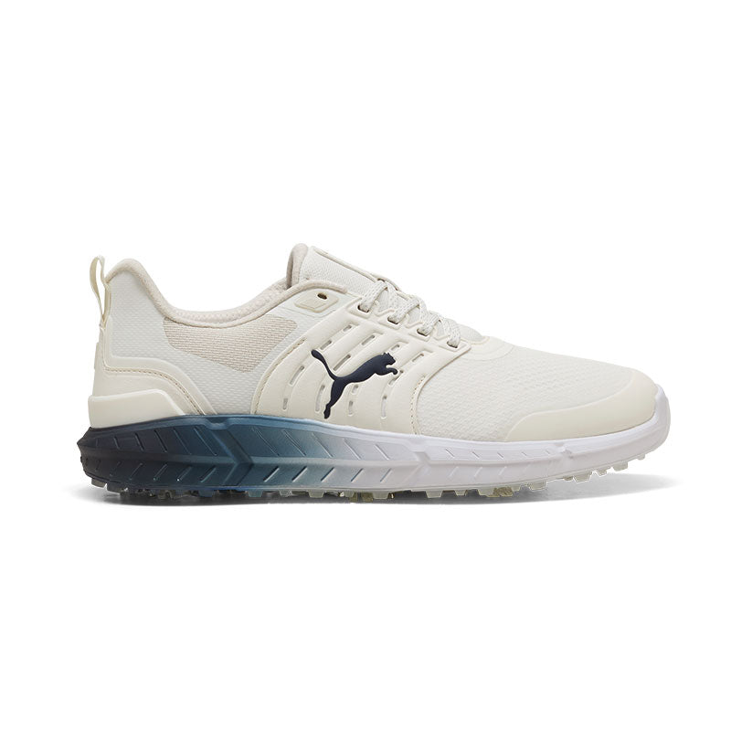 PUMA IGNITE ELEVATE 2 Tour Coastal Claret Men's Spikeless Shoes (White/White/Navy)