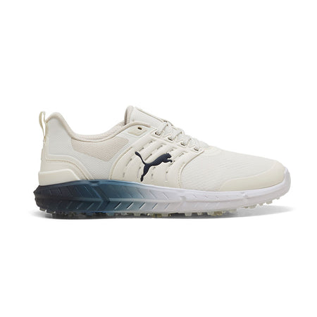 PUMA IGNITE ELEVATE 2 Tour Coastal Claret Men's Spikeless Shoes (White/White/Navy)
