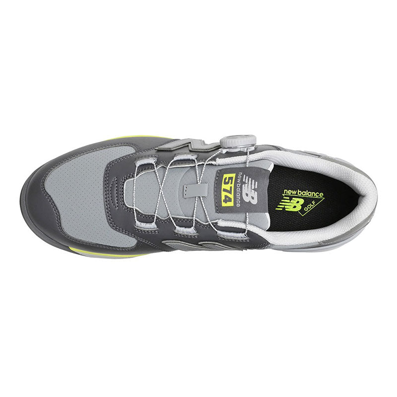NEW BALANCE 574 V4 BOA Women's Spikeless Shoes (Grey)