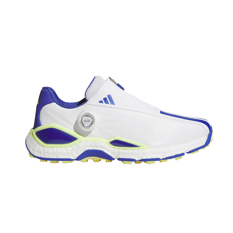 ADIDAS Codechaos 27 BOA Men's Spikeless Shoes (White/Blue/Yellow)