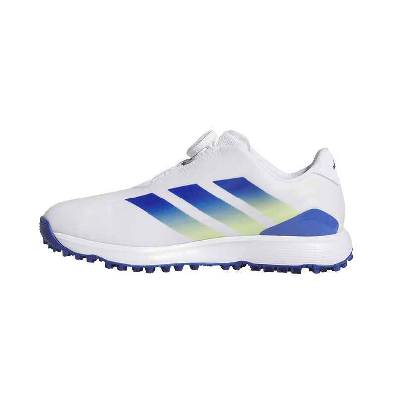 ADIDAS Codechaos BOA Junior  Spikeless Shoes (White/Blue/Yellow)