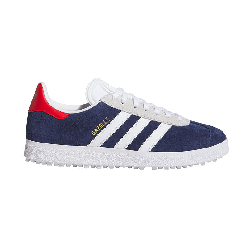 ADIDAS Gazelle Men's Spikeless Shoes (Blue/White/Red)
