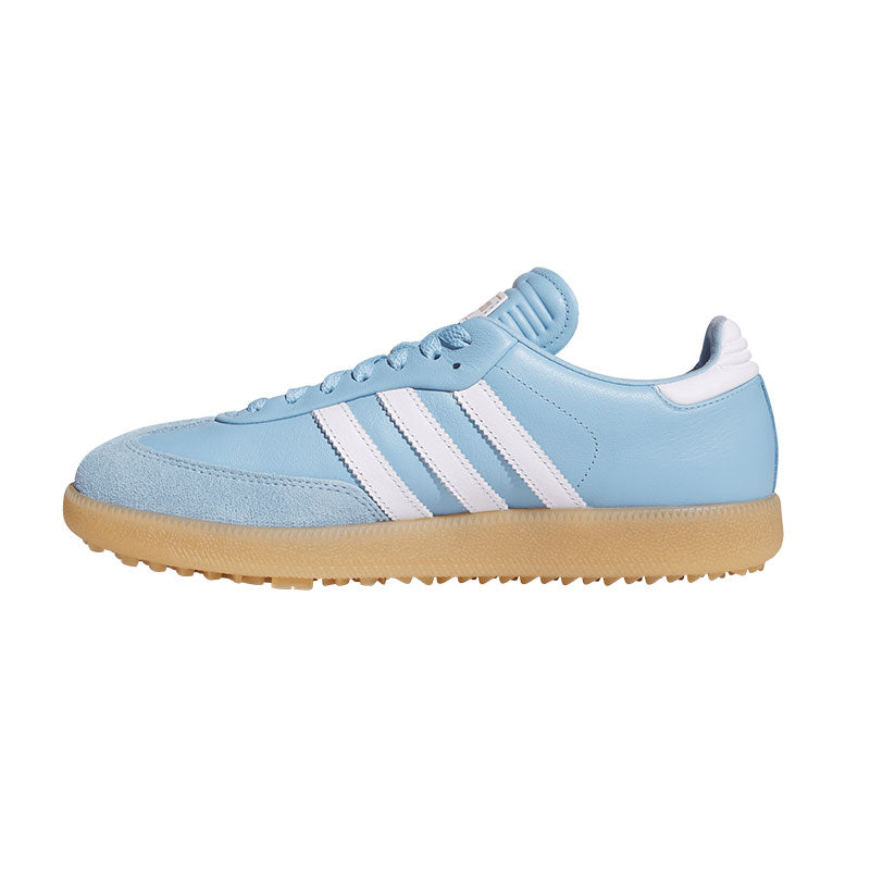 ADIDAS Samba Unisex Spikeless Shoes (Blue/White/Yellow)