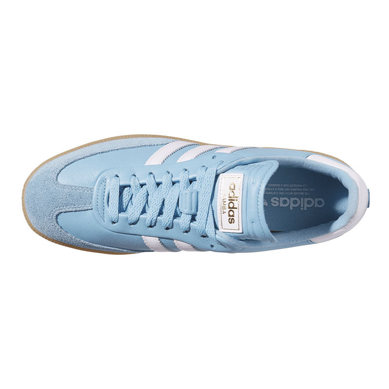 ADIDAS Samba Unisex Spikeless Shoes (Blue/White/Yellow)