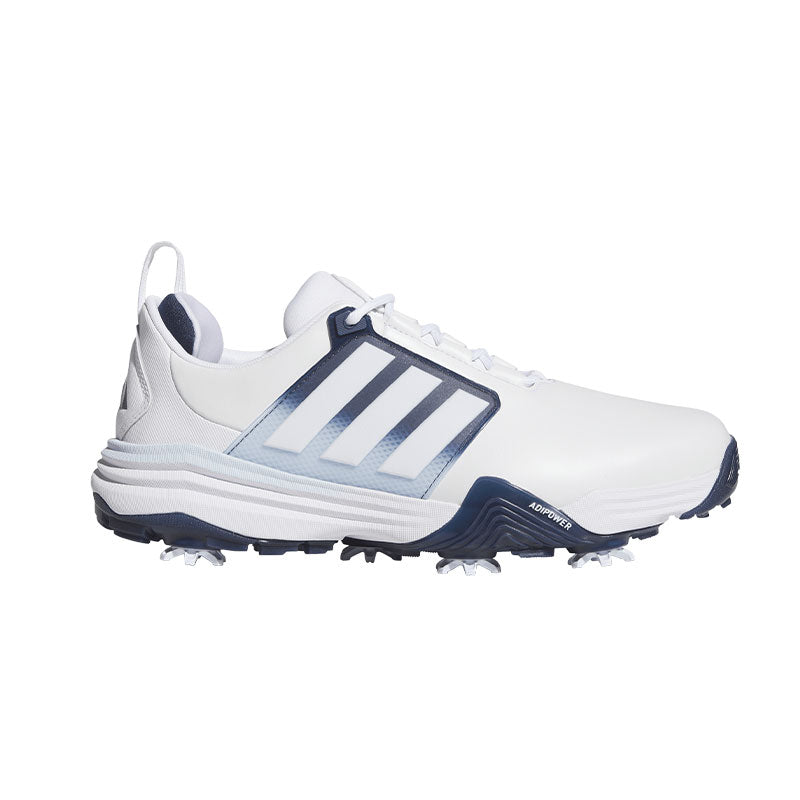ADIDAS Adipower Men's Spikeless Shoes (White/Blue/Blue)